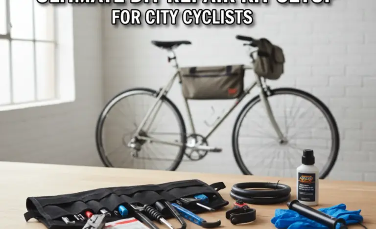 Ultimate DIY Repair Kit Setup for City Cyclists